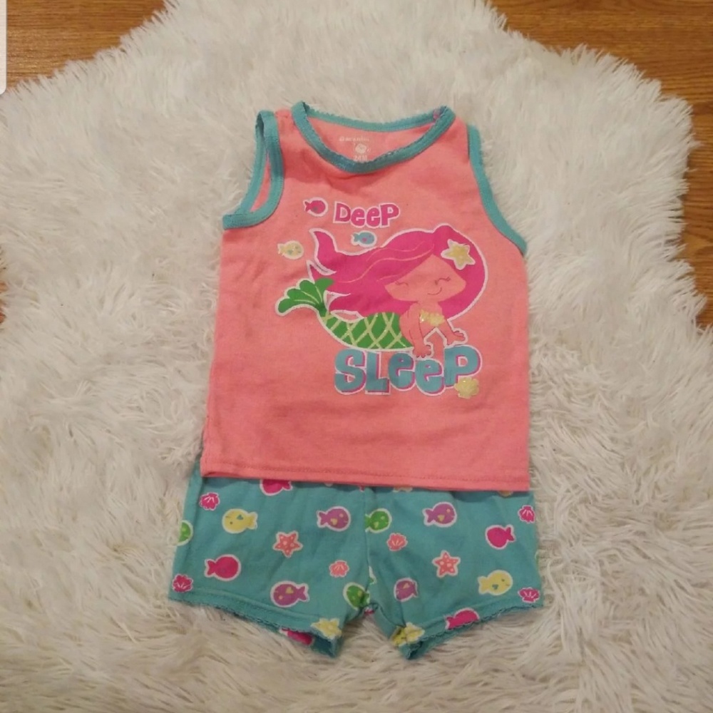2T Mermaid PJs